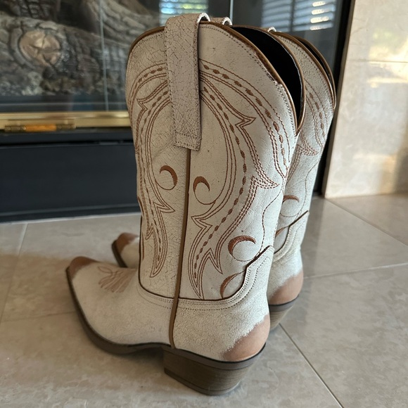 White country boots Sterling River - Picture 4 of 5